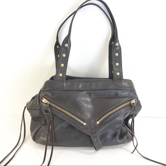 BOTKIER brown leather TRIGGER Bag purse